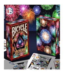 바이시클 화이어워크 덱      Bicycle Fireworks Playing Cards