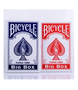 점보 바이시클(빨강) 카드       Big Bicycle Cards