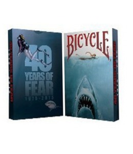 바이시클 40주년 기념 덱   Bicycle 40 Years of Fear Jaws Playing Card