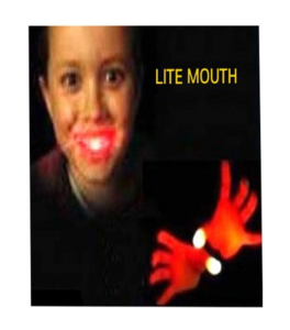 립 마우스 + 딜라이트 1쌍 (빨강색)  Lite Mouth +D&#039;lite